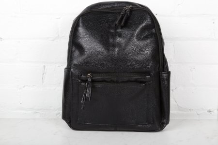 Black fashion women backpack